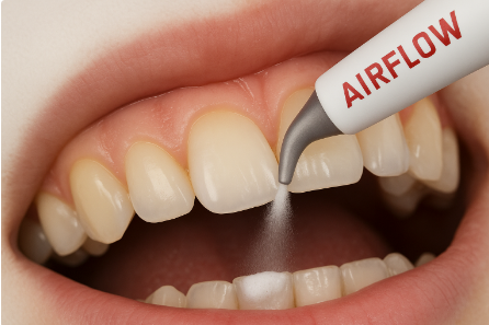Airflow e Sensibilidade Dentária: a Limpeza que Revolucionou o Conforto no Consultório