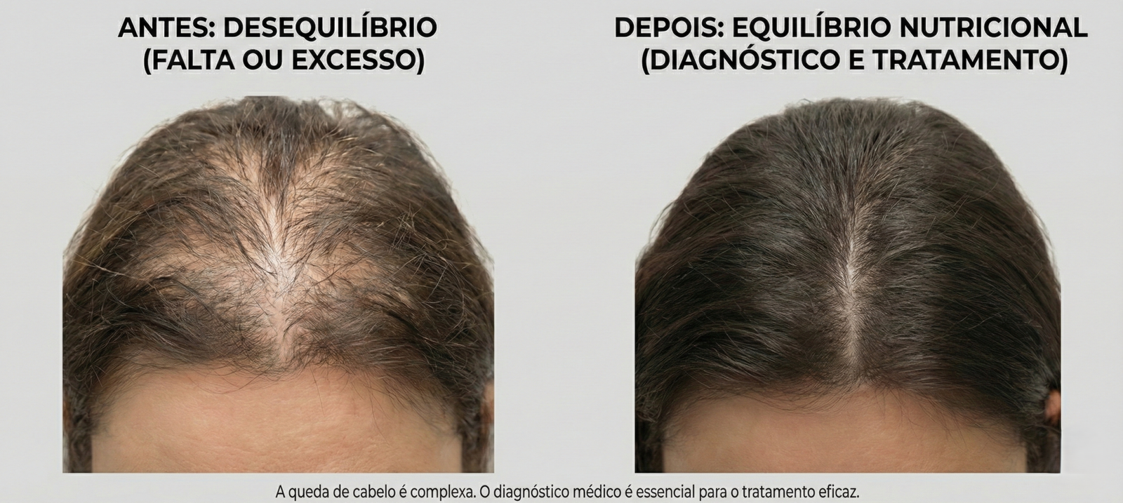 Queda de Cabelos: Falta ou Excesso de Vitaminas?