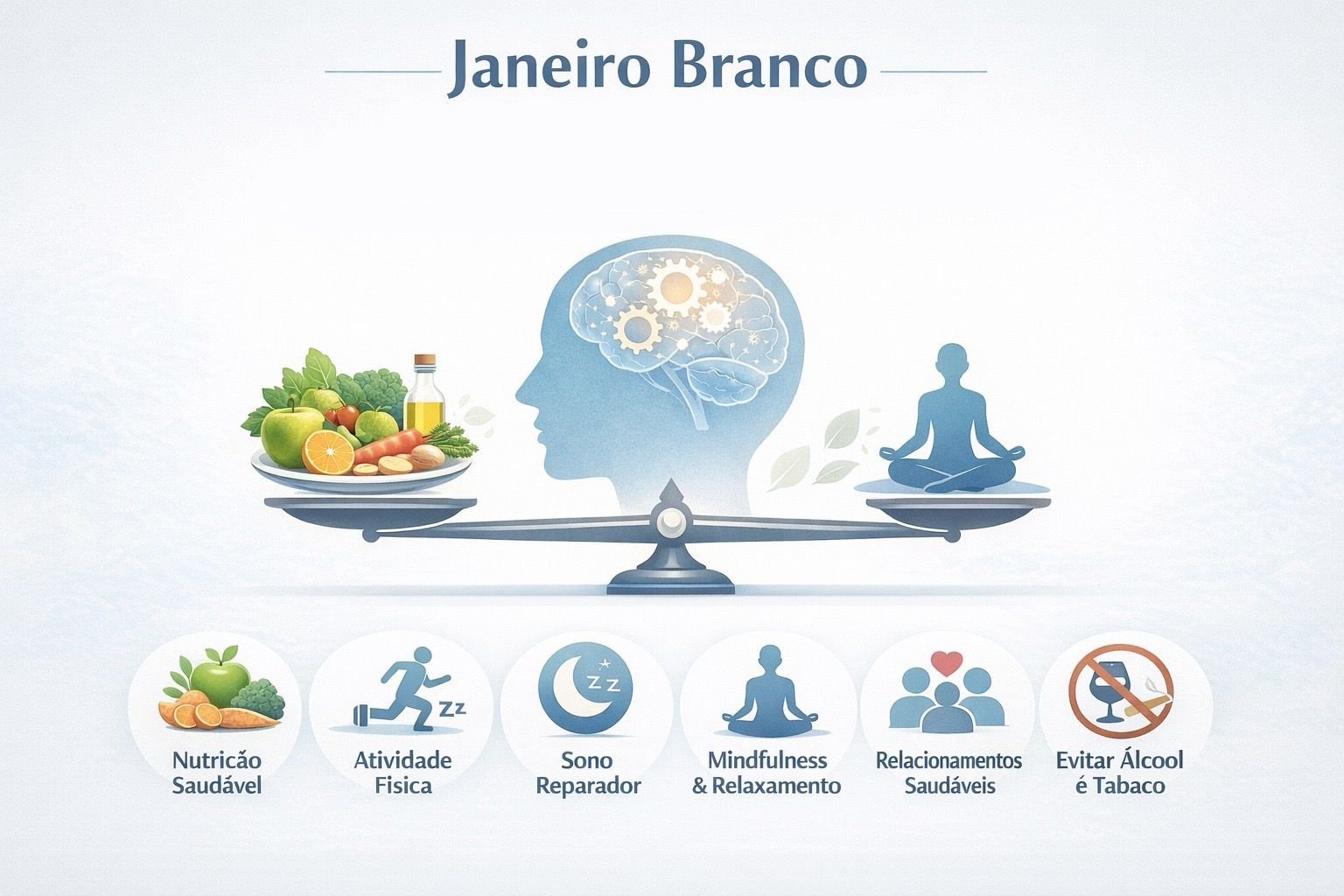Janeiro Branco: saúde mental não é tendência, é necessidade. Conheça a psiquiatria do estilo de vida