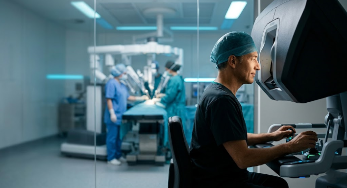 Cirurgia robótica: Tecnologia que amplia a precisão e a segurança nos procedimentos