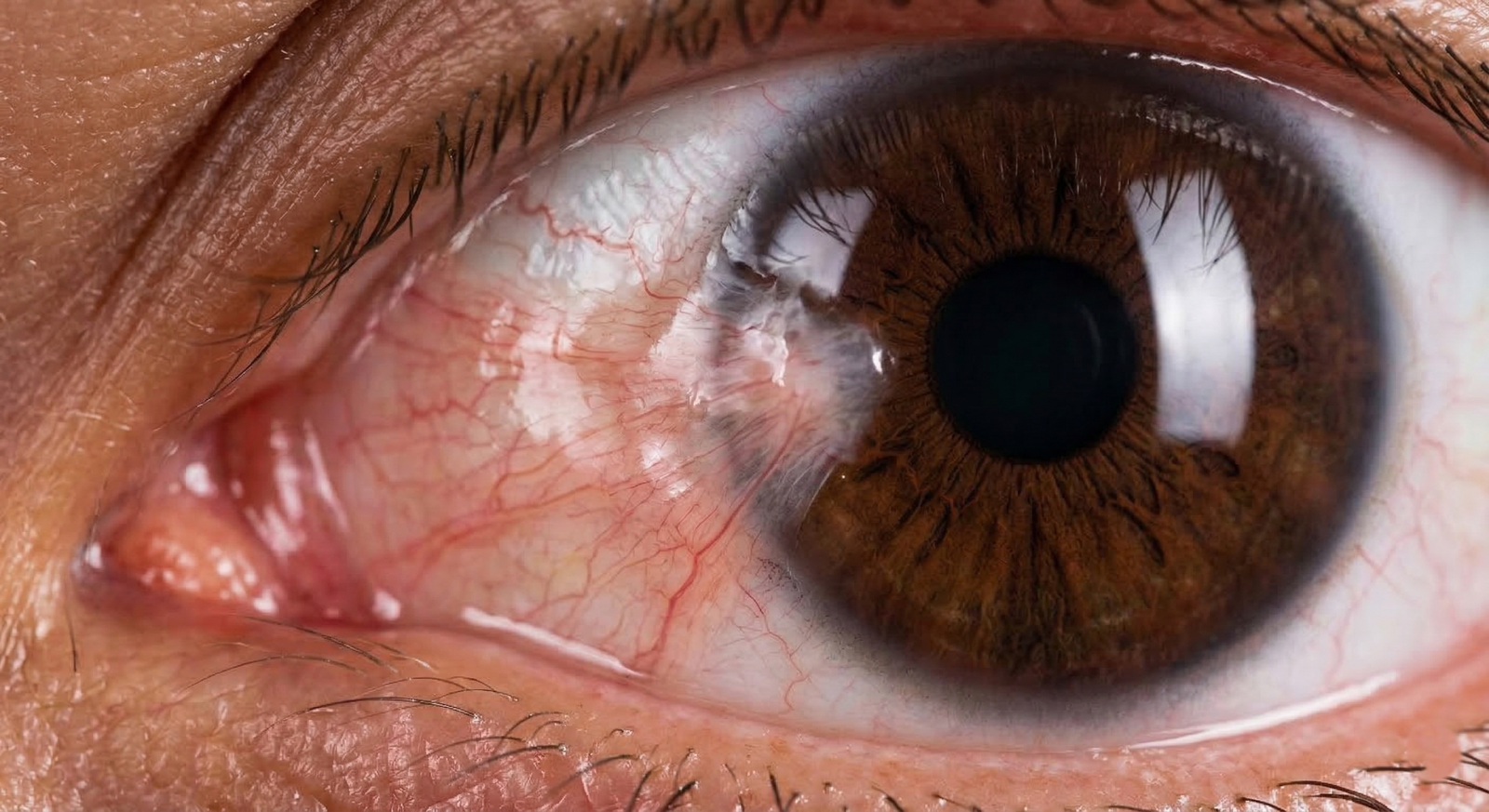 Cirurgia de pterígio com membrana e cola biológica: mais conforto e recuperação mais rápida