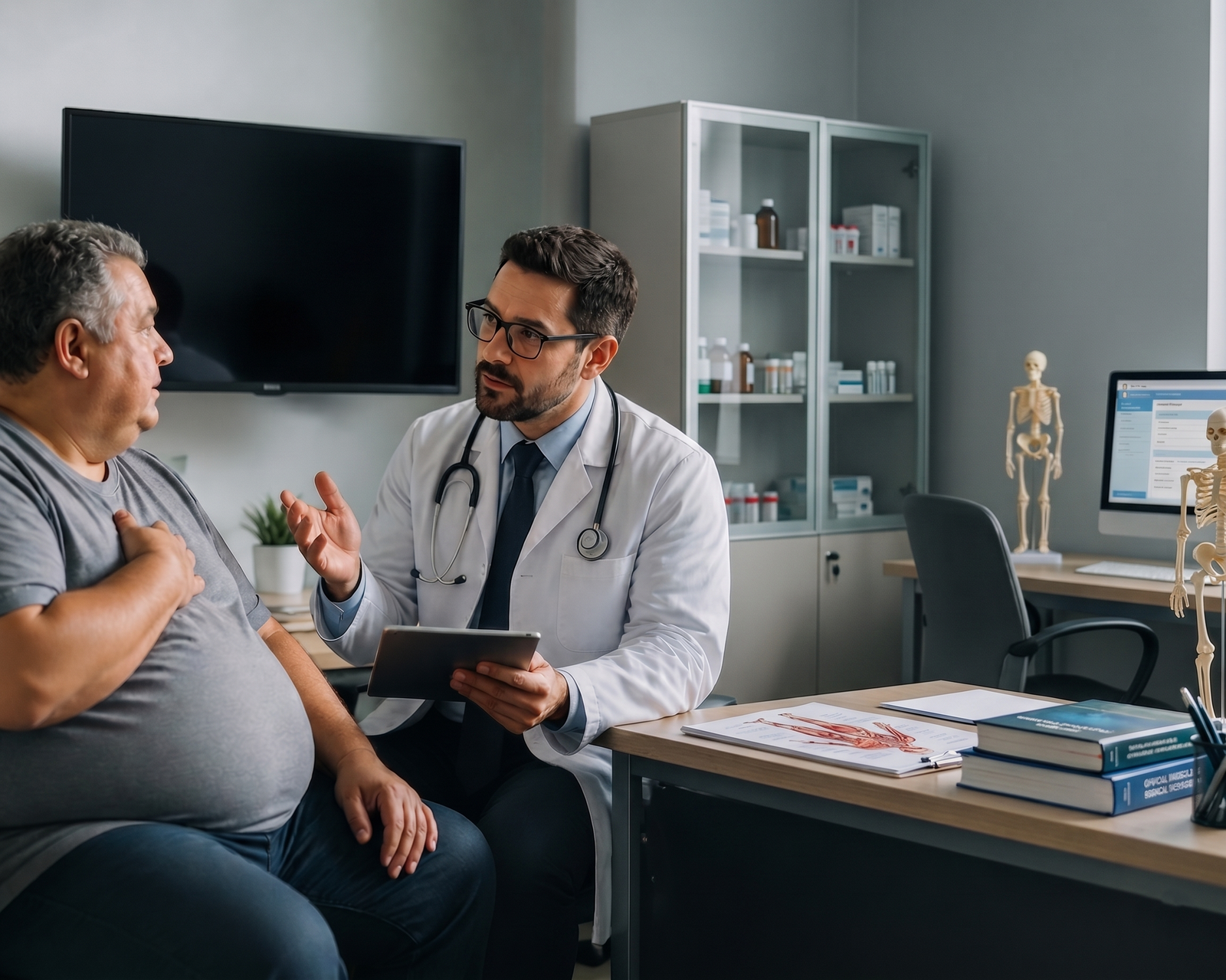 Obesidade e coração: Como o excesso de peso afeta a saúde cardiovascular